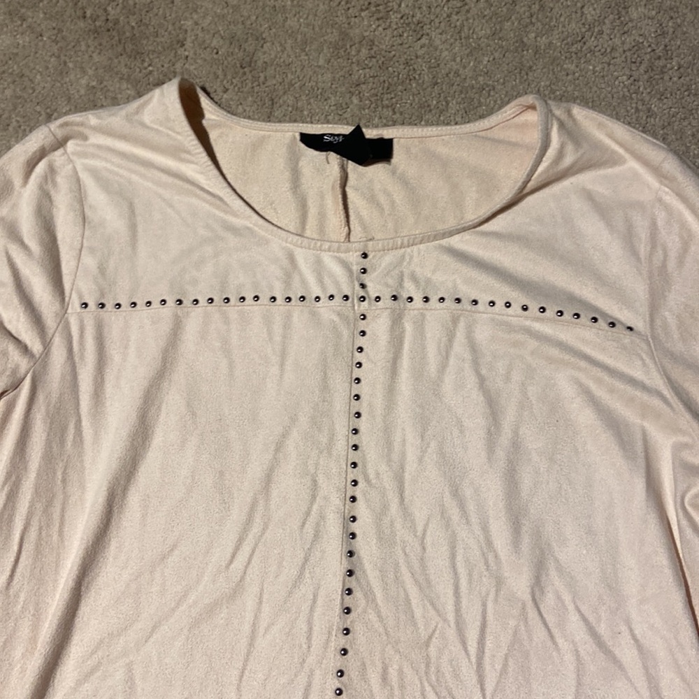 Suede Top - Picture 2 of 2